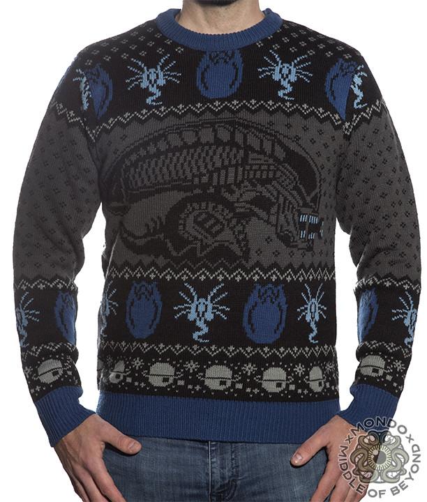 Alien Christmas sweater