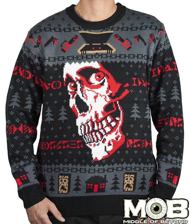 Evil Dead Christmas sweater