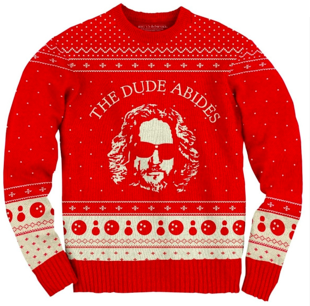 Big Lebowski Christmas sweater