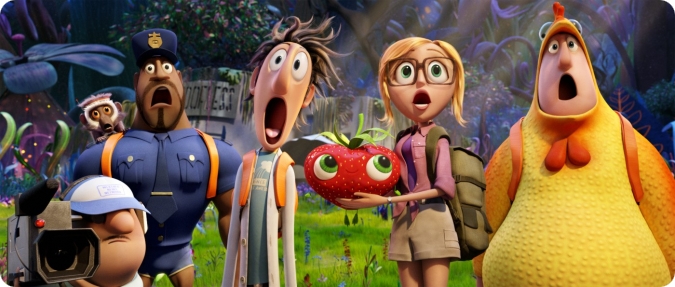 Cloudy with a chance of meatballs 2 recensie