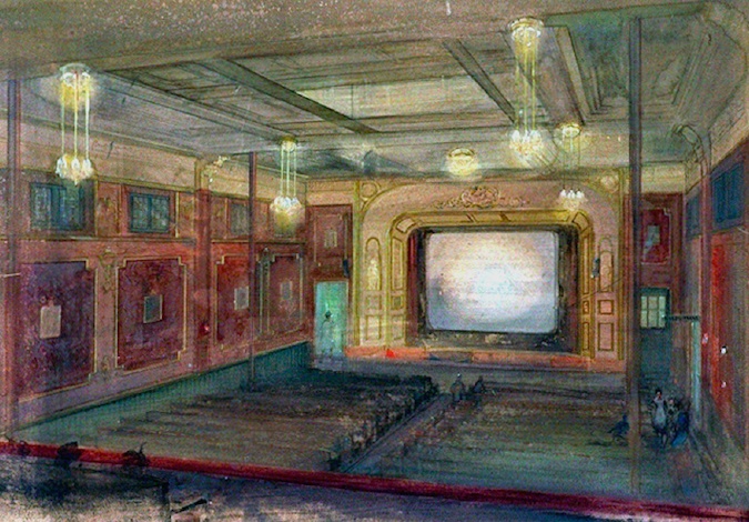 Interieur Prinses Theater jaren 30