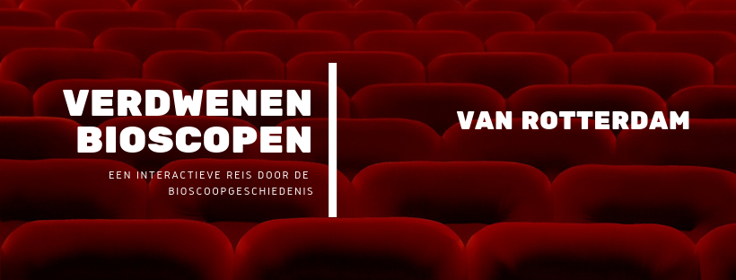 Kaart verdwenen bioscopen van Rotterdam